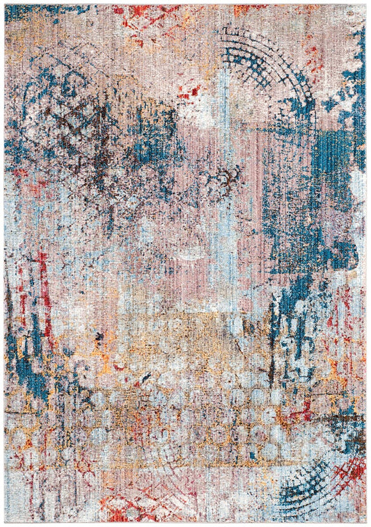 Safavieh Monray Mny658E Blue / Multi Vintage / Distressed Area Rug