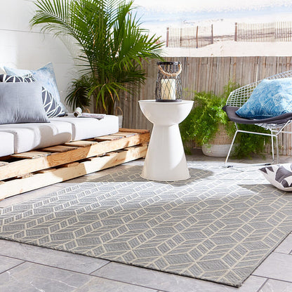 Jaipur Monteclair Galloway Moc02 Gray Geometric Area Rug