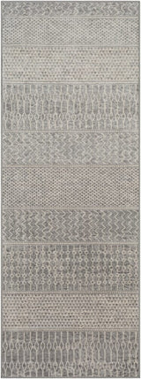 Surya Monaco Moc-2304 Silver Gray, Medium Gray, Cream Rugs.