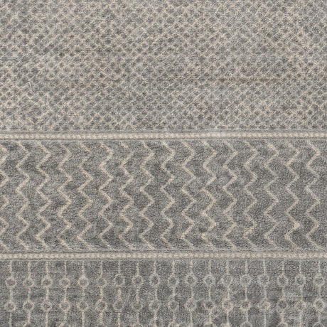 Surya Monaco Moc-2304 Silver Gray, Medium Gray, Cream Rugs.