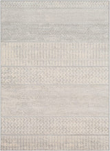 Surya Monaco Moc-2306 Silver Gray, Medium Gray, Cream Rugs.