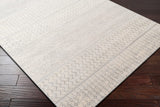 Surya Monaco Moc-2306 Silver Gray, Medium Gray, Cream Rugs.