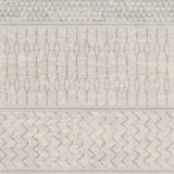 Surya Monaco Moc-2306 Silver Gray, Medium Gray, Cream Rugs.