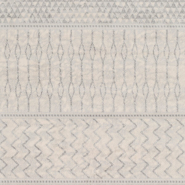 Surya Monaco Moc-2306 Silver Gray, Medium Gray, Cream Rugs.