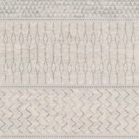 Surya Monaco Moc-2306 Silver Gray, Medium Gray, Cream Moroccan Area Rug