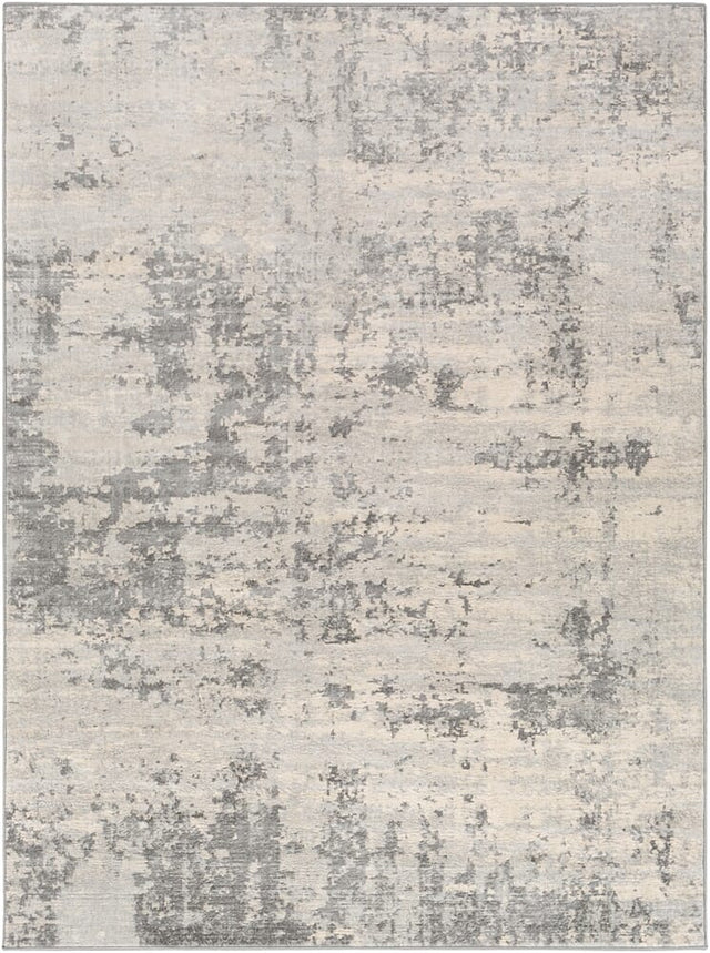 Surya Monaco Moc-2311 Silver Gray, Medium Gray, Cream Rugs.