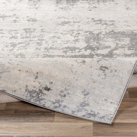 Surya Monaco Moc-2311 Silver Gray, Medium Gray, Cream Rugs.