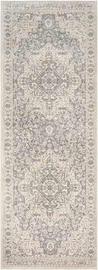 Surya Monaco Moc-2315 Silver Gray, Medium Gray, Cream Area Rug