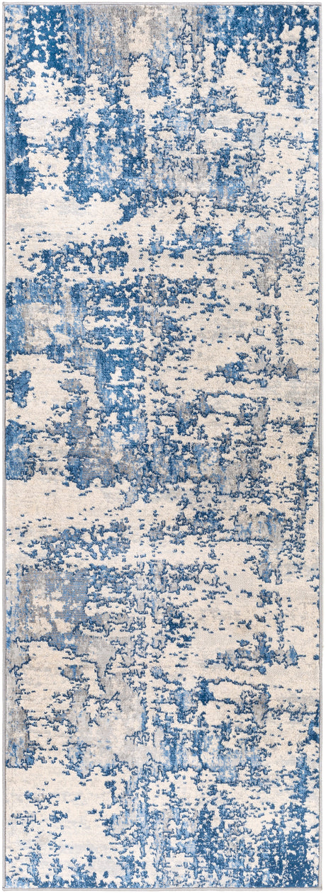 Surya Monaco Moc-2333 Blue, Charcoal Rug.
