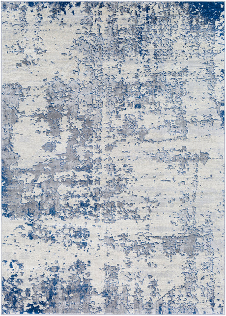 Surya Monaco Moc-2333 Blue, Charcoal Rug.