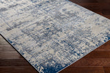 Surya Monaco Moc-2333 Blue, Charcoal Rug.