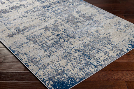 Surya Monaco Moc-2333 Blue, Charcoal Rug.