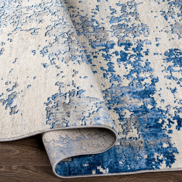 Surya Monaco Moc-2334 Blue, Light Blue Rug.
