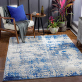 Surya Monaco Moc-2334 Blue, Light Blue Rug.