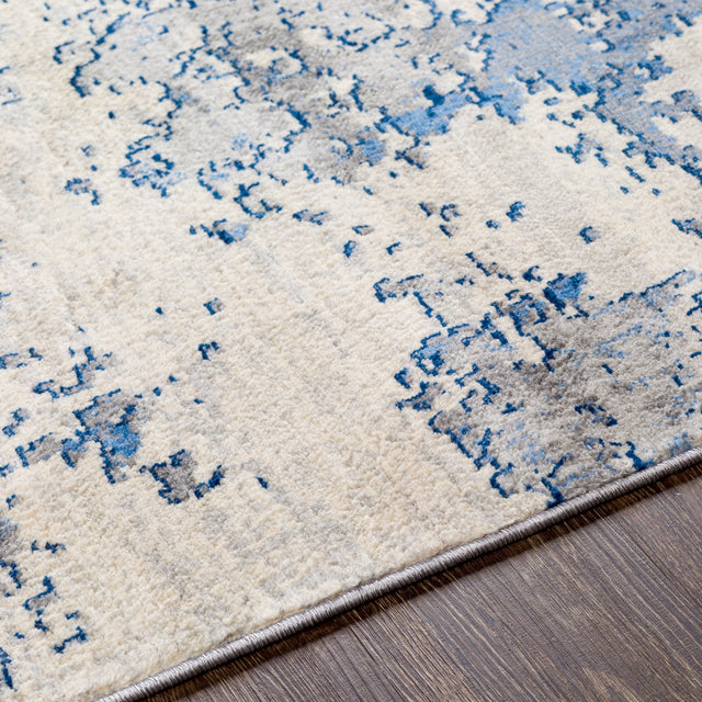 Surya Monaco Moc-2334 Blue, Light Blue Rug.