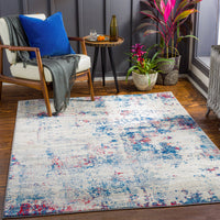 Surya Monaco Moc-2336 Blue, Pale Blue Area Rug