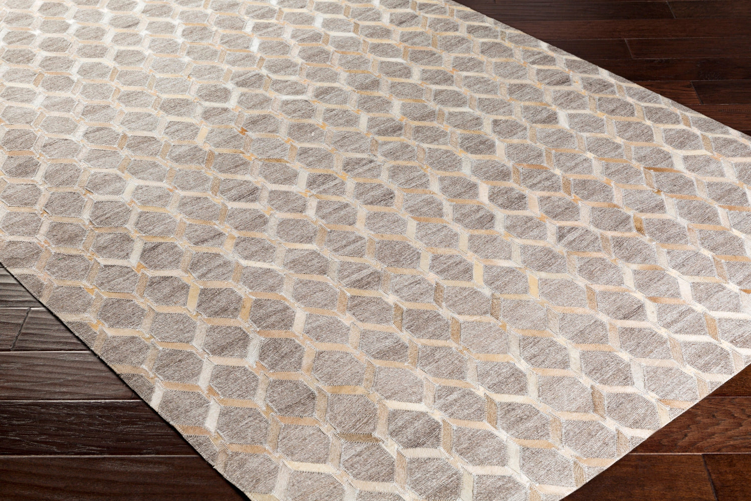 Surya Medora Mod-1009 Beige, Medium Gray Rug.