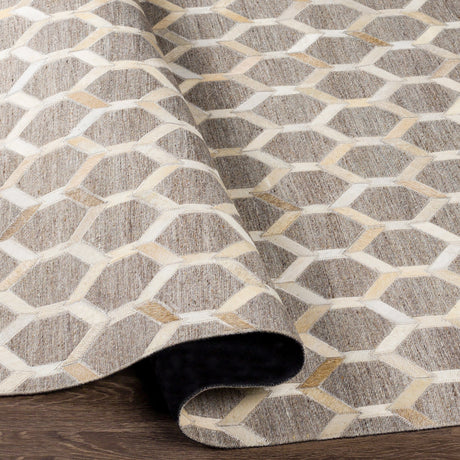 Surya Medora Mod-1009 Beige, Medium Gray Rug.