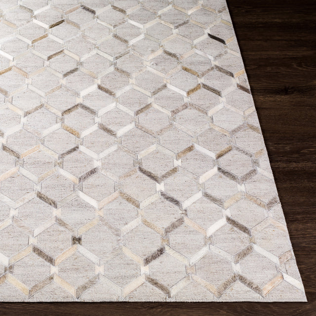 Surya Medora Mod-1010 Charcoal, Gray Rug.