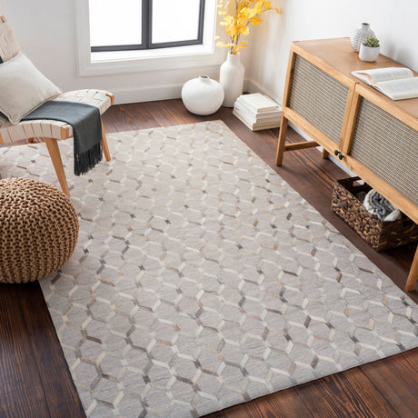 Surya Medora Mod-1010 Charcoal, Gray Rug.