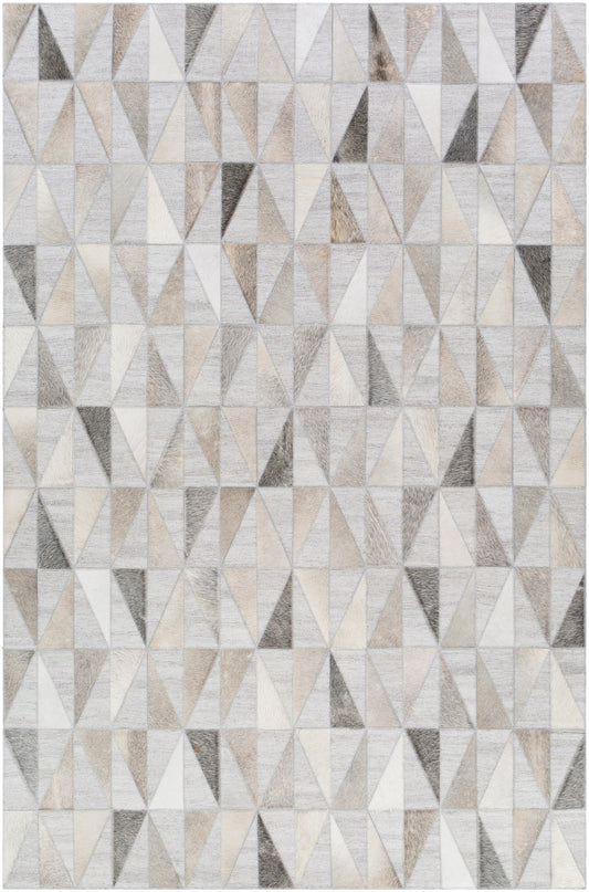 Surya Medora Mod-1022 Medium Gray, Cream, Ivory, Taupe Area Rug