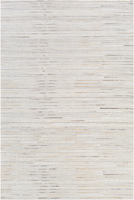 Surya Medora Mod-1024 Light Gray, Dark Brown, Ivory, Black Rugs.