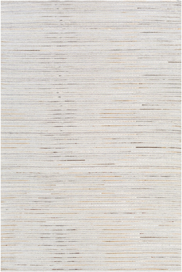 Surya Medora Mod-1024 Light Gray, Dark Brown, Ivory, Black Rugs.