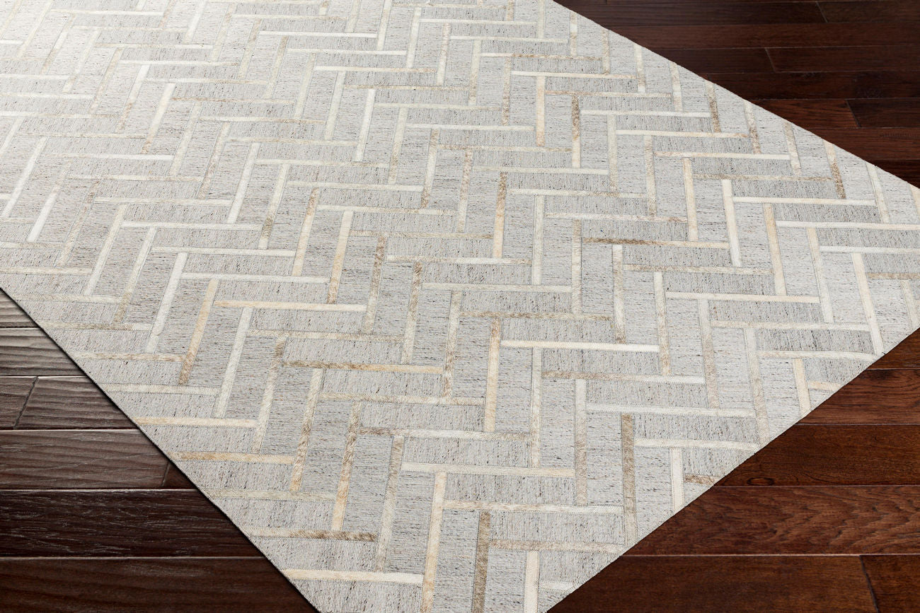 Surya Medora Mod-1026 Taupe, Medium Gray, Oatmeal, Tan Area Rug