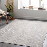 Surya Medora Mod-1026 Taupe, Medium Gray, Oatmeal, Tan Rugs.