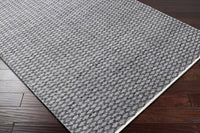 Surya Modena Moe-1000 Light Gray, Charcoal, Cream Area Rug