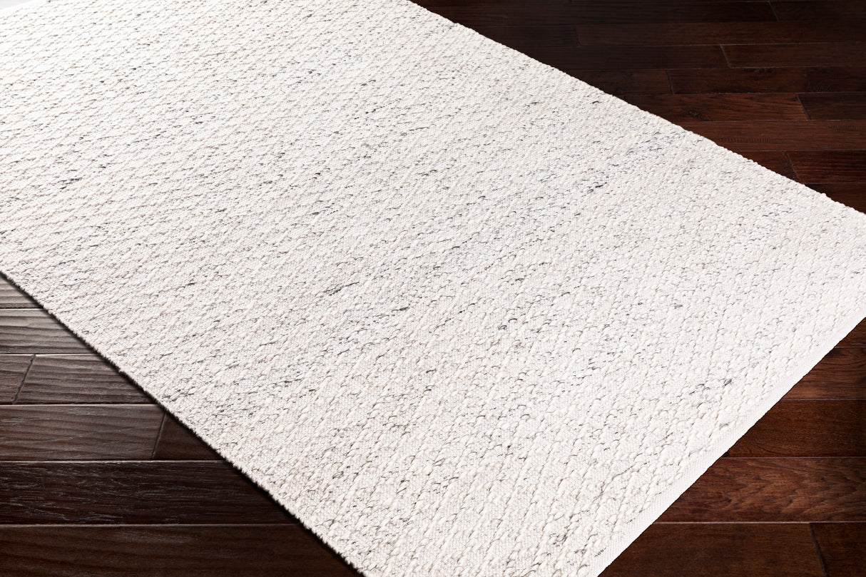 Surya Modena Moe-1002 Ivory, Black Rug.