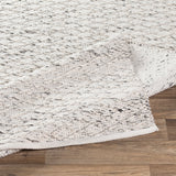 Surya Modena Moe-1002 Ivory, Black Rug.