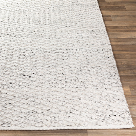 Surya Modena Moe-1002 Ivory, Black Rug.