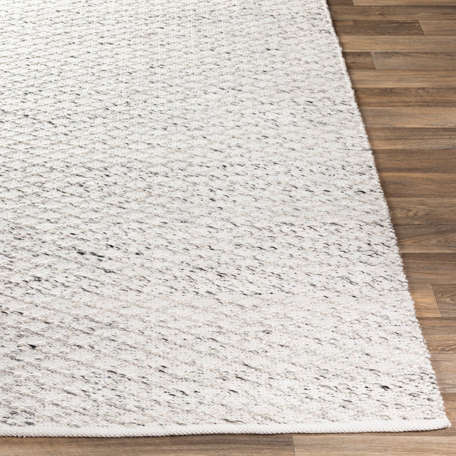 Surya Modena Moe-1002 Ivory, Black Rug.