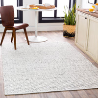 Surya Modena Moe-1002 Ivory, Black Area Rug