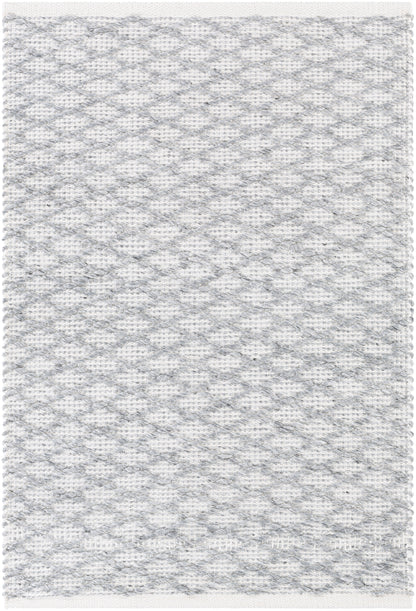 Surya Modena Moe-1003 Gray, White Area Rug