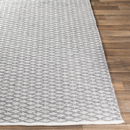 Surya Modena Moe-1003 Gray, White Area Rug