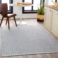 Surya Modena Moe-1003 Gray, White Area Rug