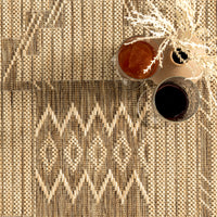 Nuloom Claudia Tribal Ncl1814A Beige Area Rug