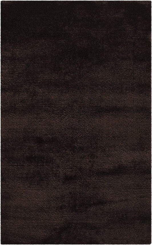 Chandra Mohit Mohesp Espresso Solid Color Area Rug