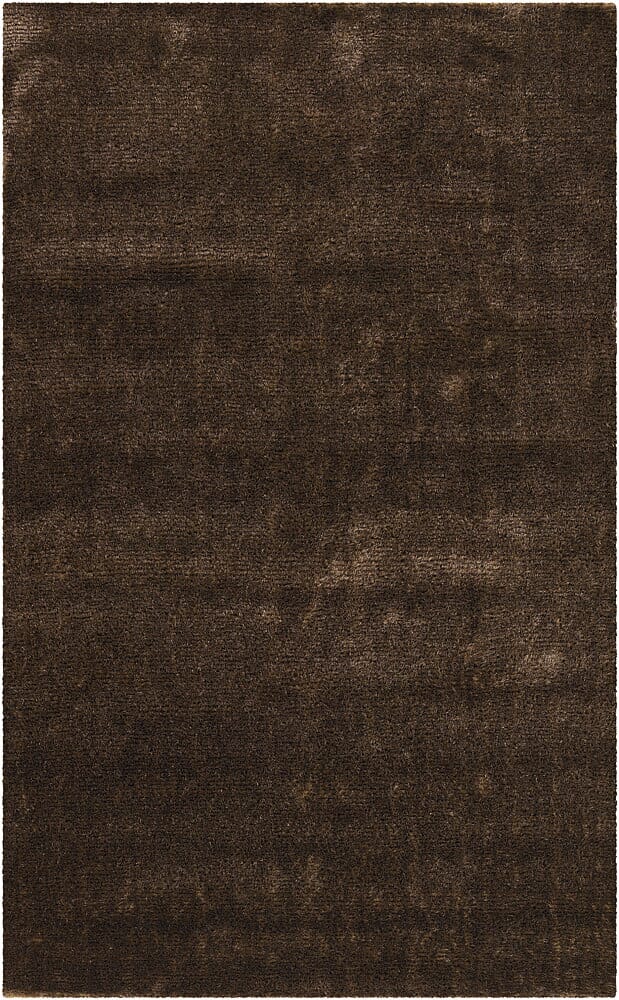 Chandra Mohit Mohmoc Mocha Solid Color Area Rug