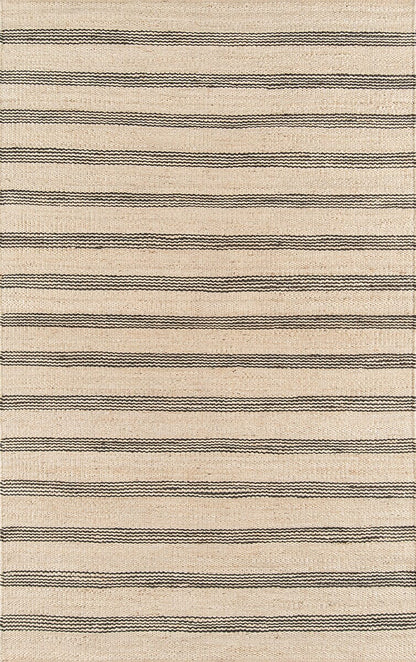 Momeni Novogratz Montauk Lighthouse Mtk-2 Charcoal Striped Area Rug