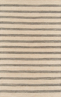 Momeni Novogratz Montauk Lighthouse Mtk-2 Charcoal Striped Area Rug