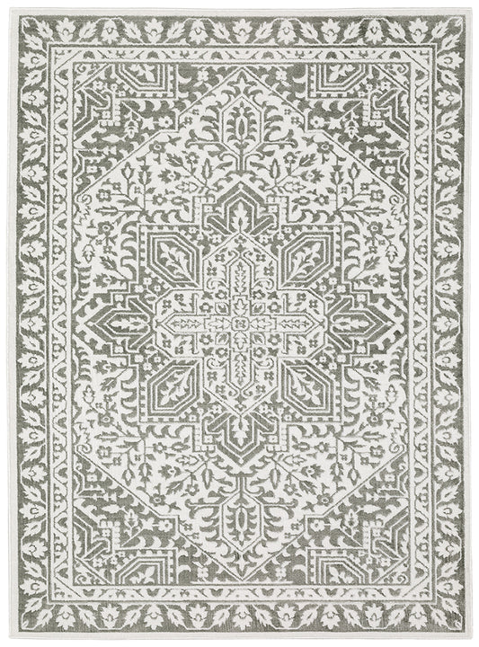 Oriental Weavers Sphinx Montecito 1101W Grey/ White Area Rug