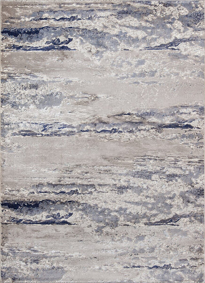 Momeni Monterey Mo-08 Blue Organic / Abstract Area Rug