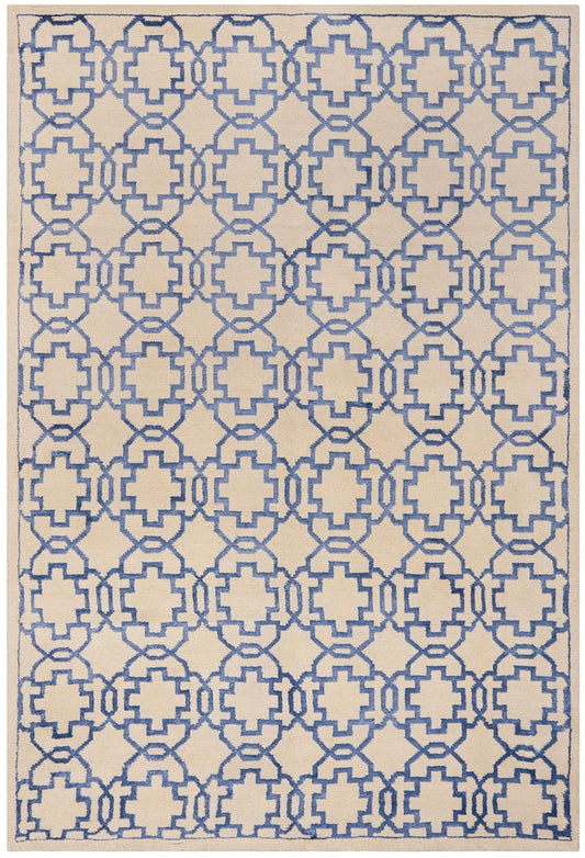 Safavieh Mosaic Mos152A Cream / Purple Geometric Area Rug