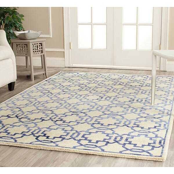 Safavieh Mosaic Mos152A Cream / Purple Rugs.