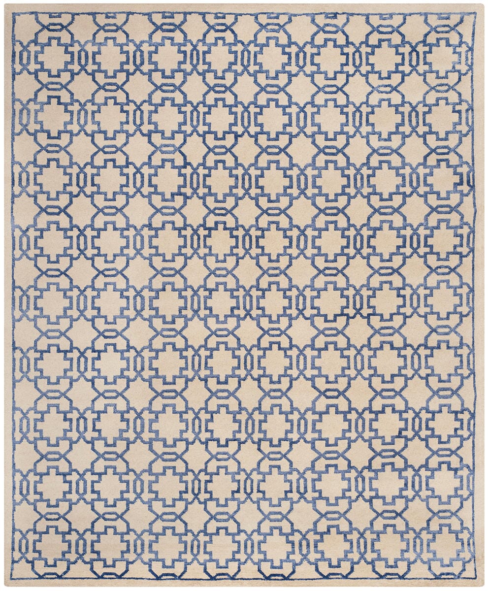 Safavieh Mosaic Mos152A Cream / Purple Geometric Area Rug