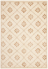 Safavieh Mosaic Mos154A Cream / Light Brown Rugs.