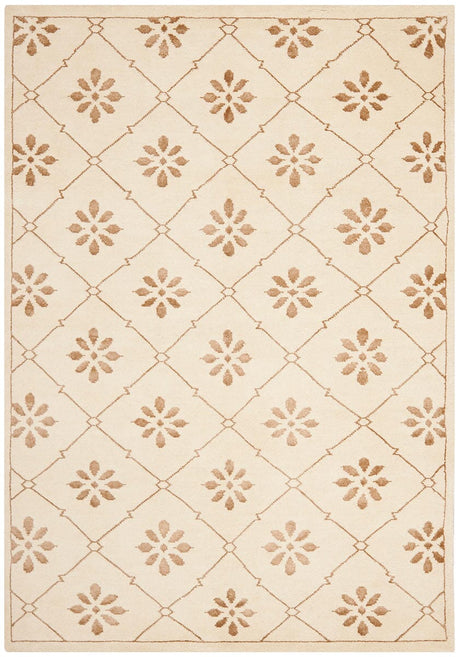 Safavieh Mosaic Mos154A Cream / Light Brown Rugs.